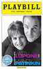 An Evening With Patti LuPone and Mandy Patinkin Limited Edition Official Opening Night Playbill 